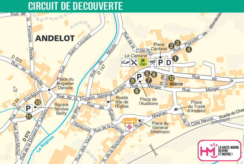 Circuit de découverte d'Andelot-Blancheville : Les Fresques