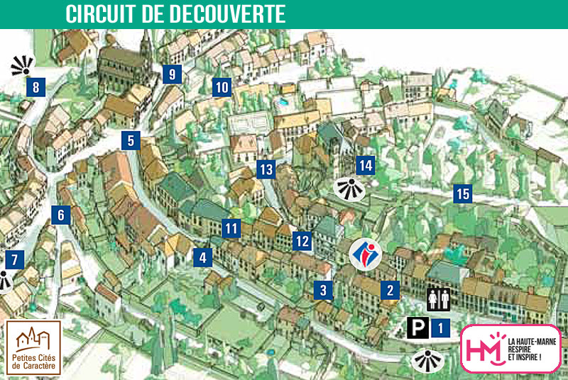 Circuit de découverte de Bourmont, Petite Cité de Caractère