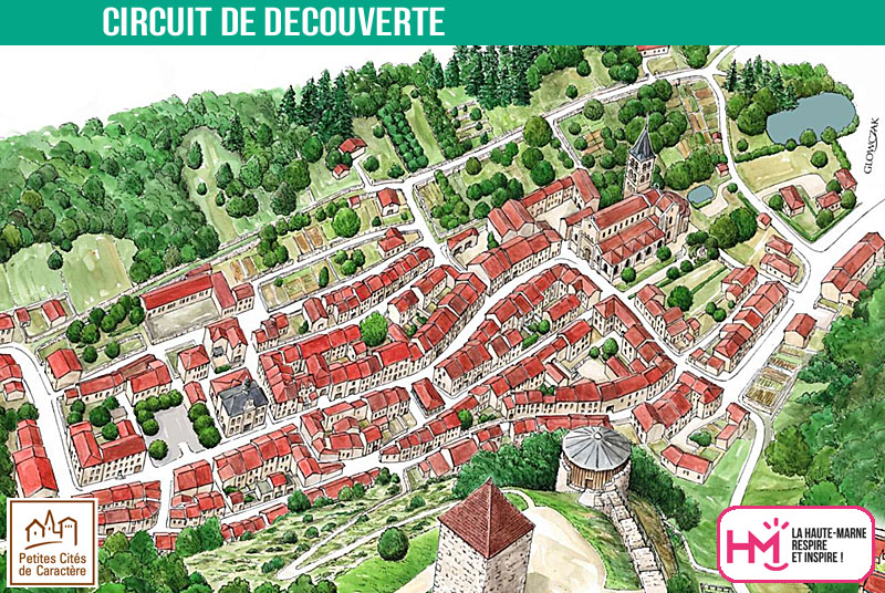 Circuit de découverte de Vignory, Petite Cité de Caractère