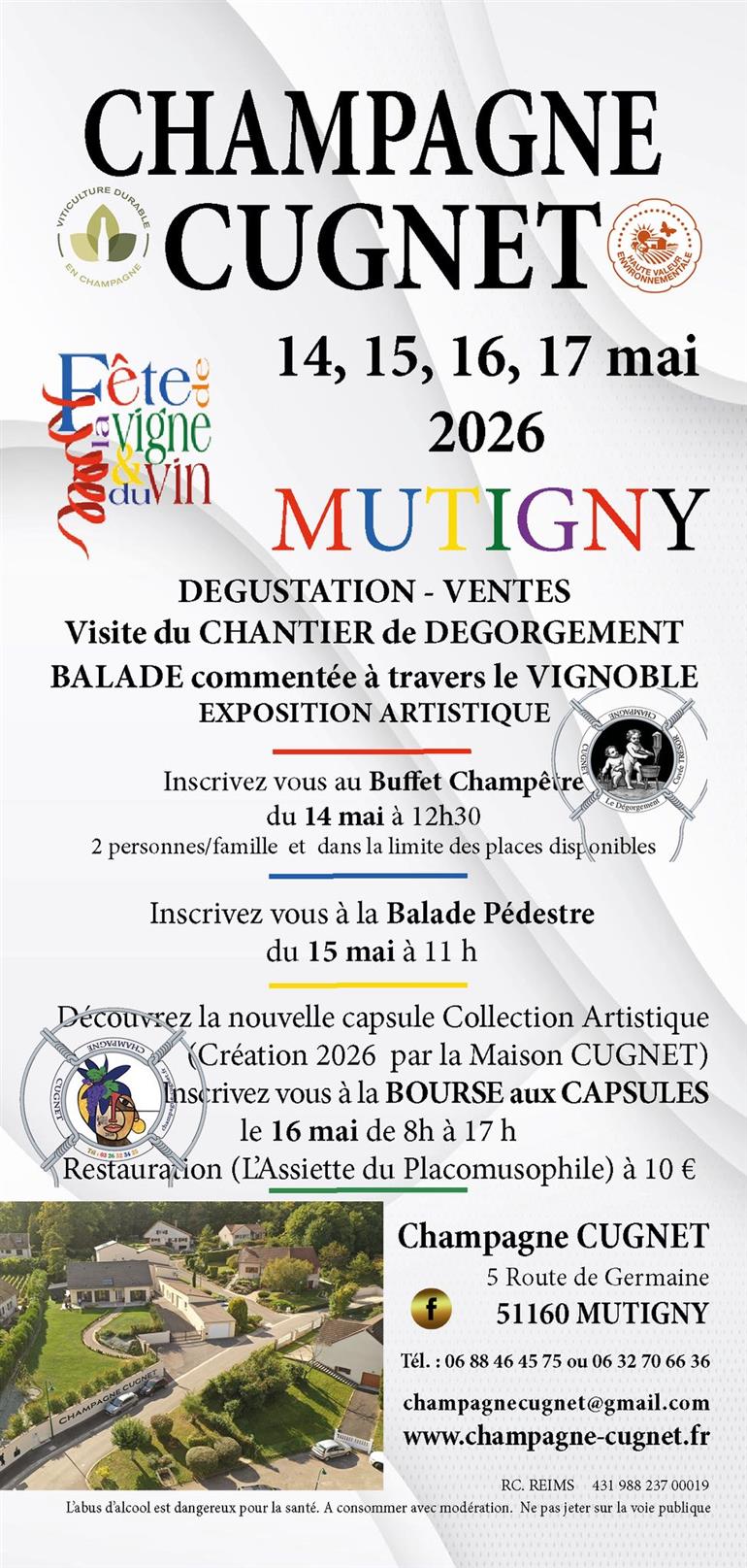 Portes ouvertes Champagne Cugnet