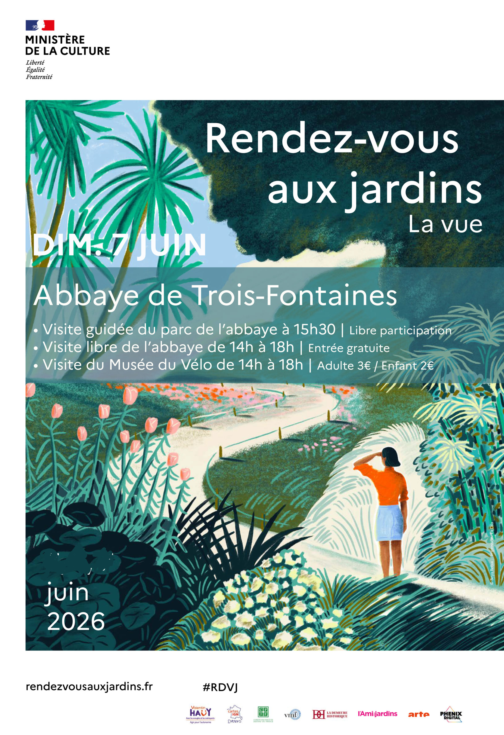 Rendez-vous aux Jardins à l'Abbaye de Trois-Fontaines
