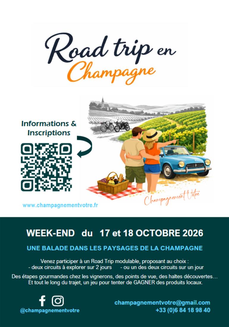 Road Trip en Champagne Damery