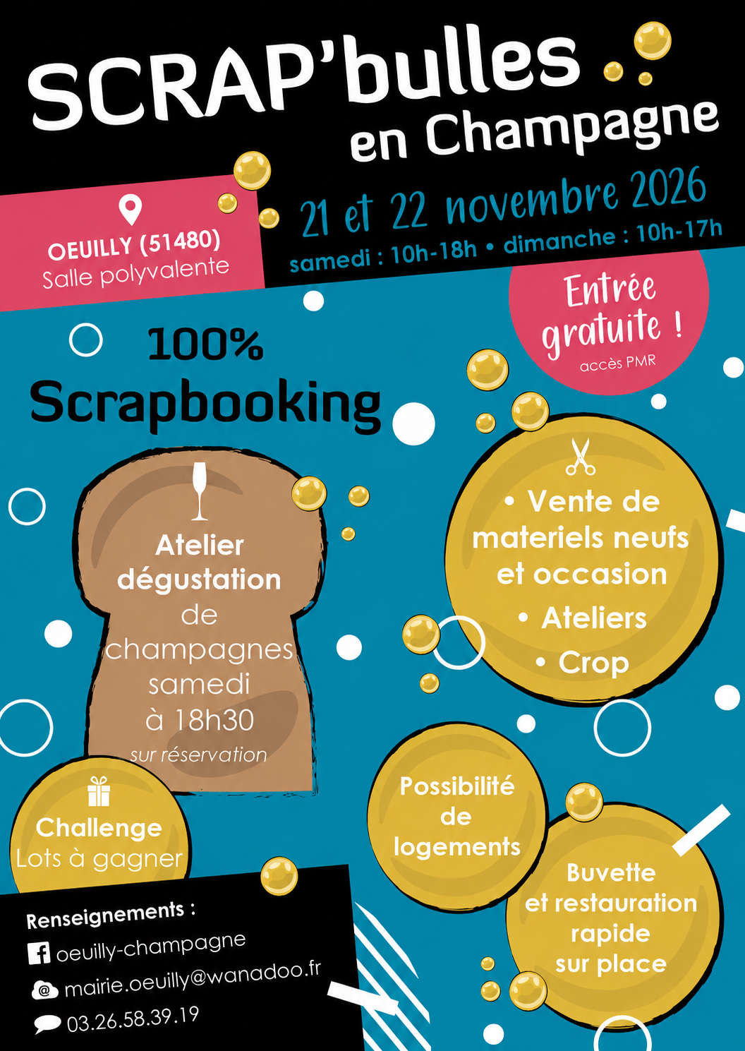 SCRAPbulles en Champagne 2026-Oeuilly