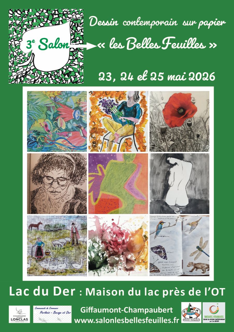 3ème Salon du dessin contemporain sur / en papier "Les Belles Feuilles"