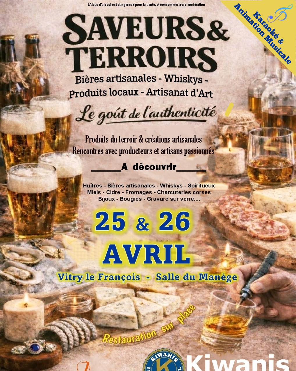 Salon "Saveurs et Terroirs" - Kiwanis Club