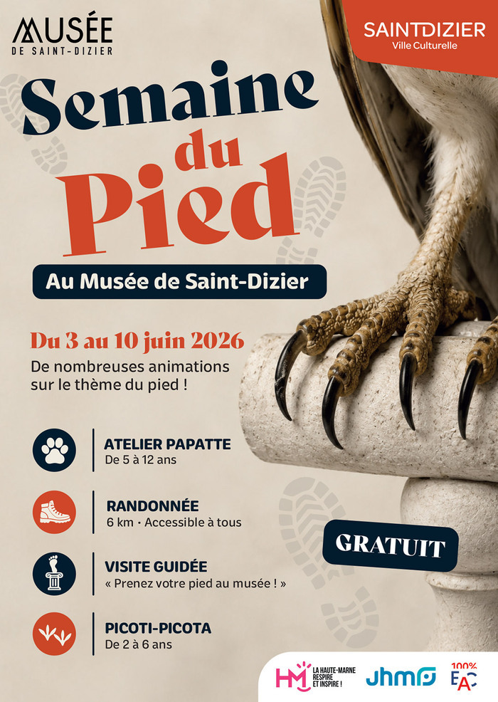 Semaine du Pied au Musée de Saint-Dizier