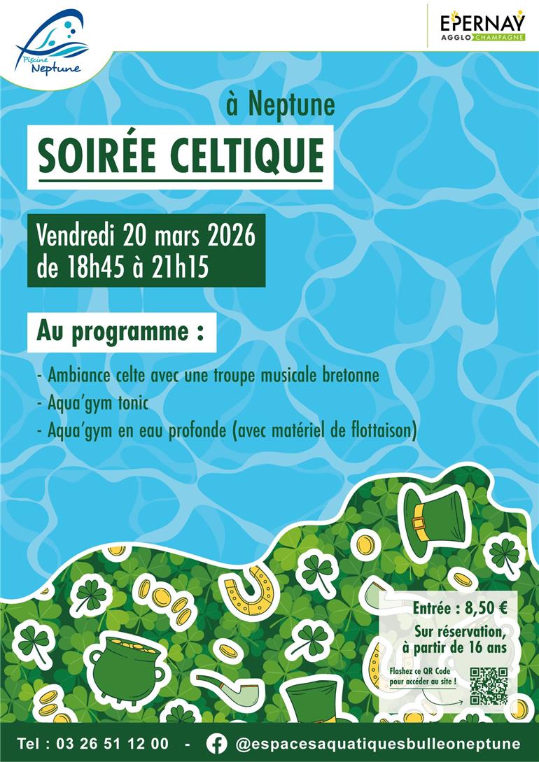 Soirée celtique Neptune Vertus