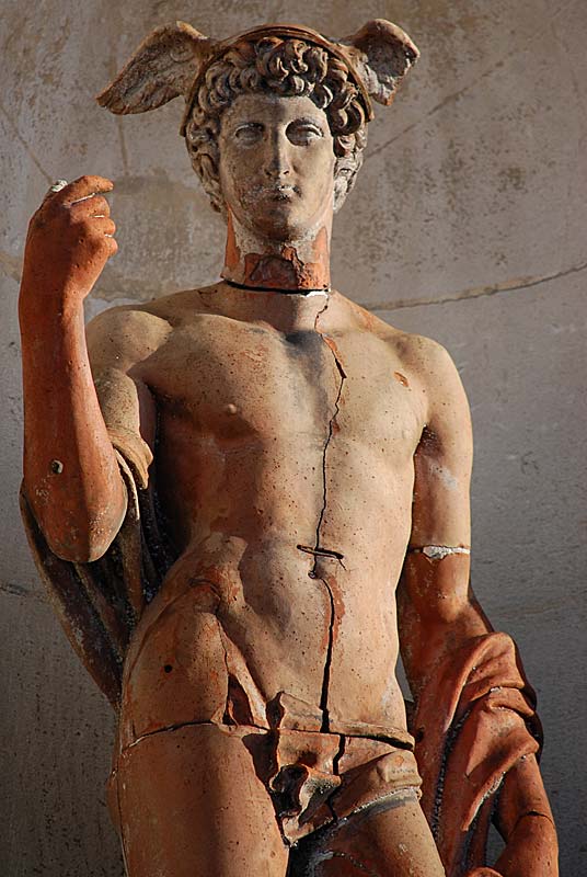 STATUES DE MERCURE ET CERES
