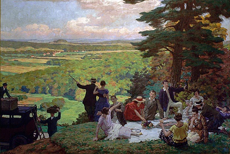 Circuit de découverte de Bourbonne-les-Bains : Traces de peintres