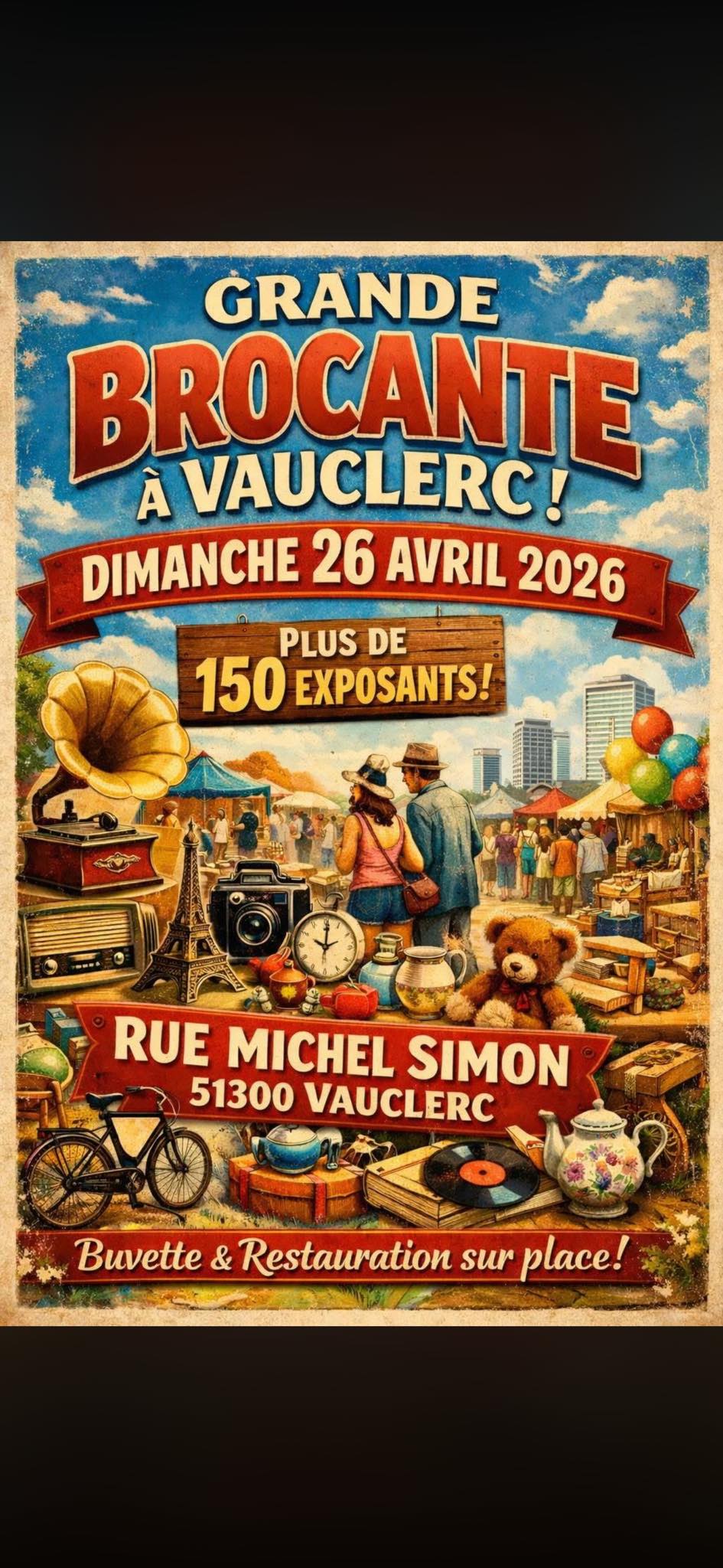 Brocante de Vauclerc