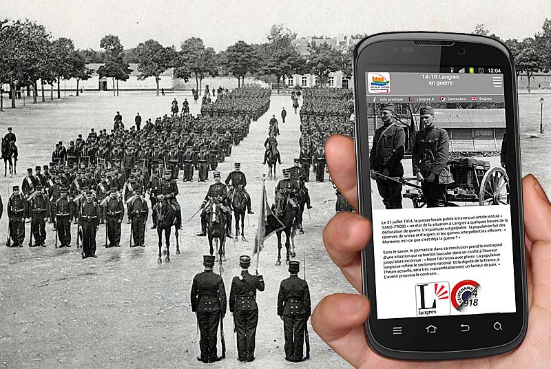 VISITE DE LANGRES SUR LE THEME 14-18 LANGRES EN GUERRE