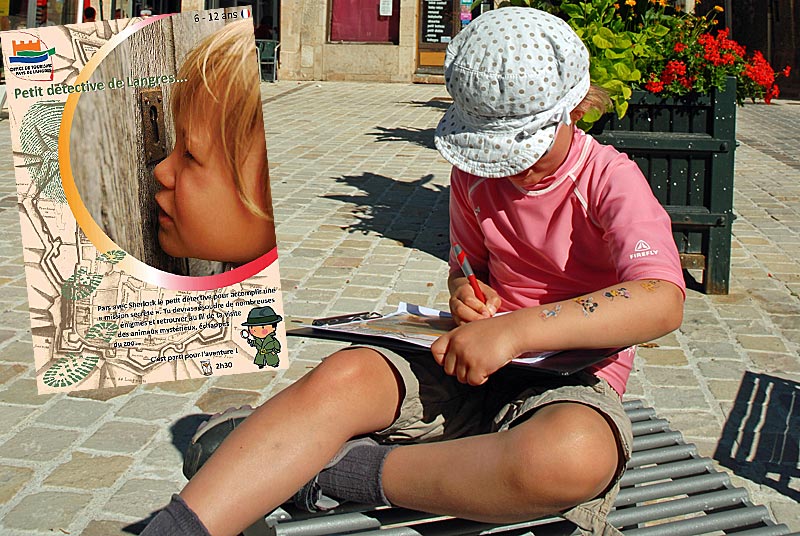 VISITE AVEC LE PETIT DETECTIVE POUR LES 6-12 ANS