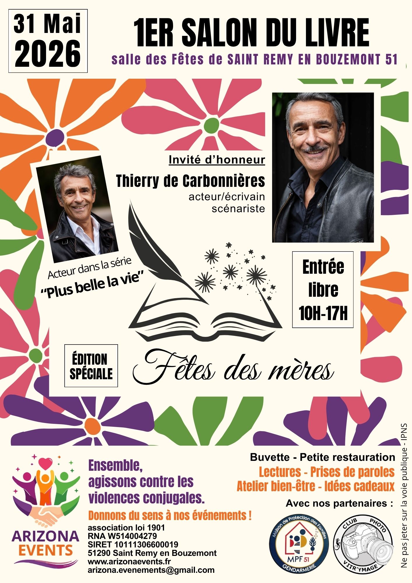 1er Salon du Livre de Saint-Rémy-en-Bouzemont