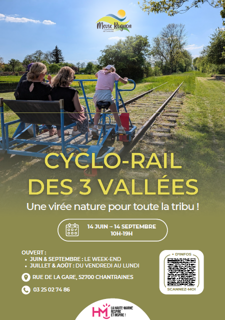 CYCLO-RAIL DES 3 VALLEES, Chantraines