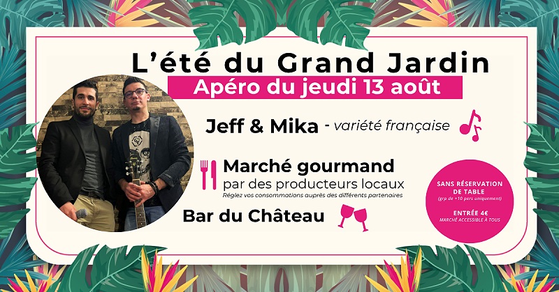 Apéro du jeudi 13 juillet - Jeff & Mika