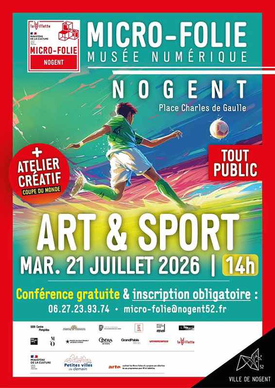 Art et sport : nouvelle animation gratuite