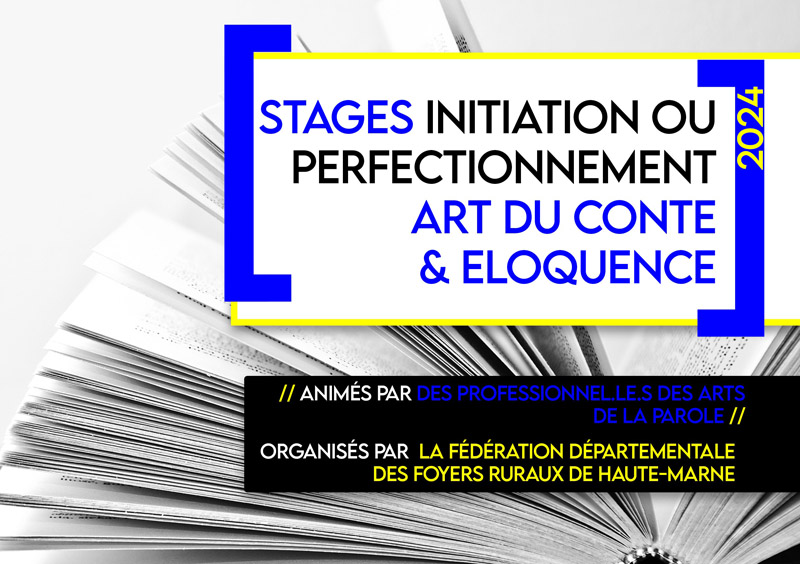 STAGE INITIATION OU PERFECTIONNEMENT - ART DU CONTE null France null null null null
