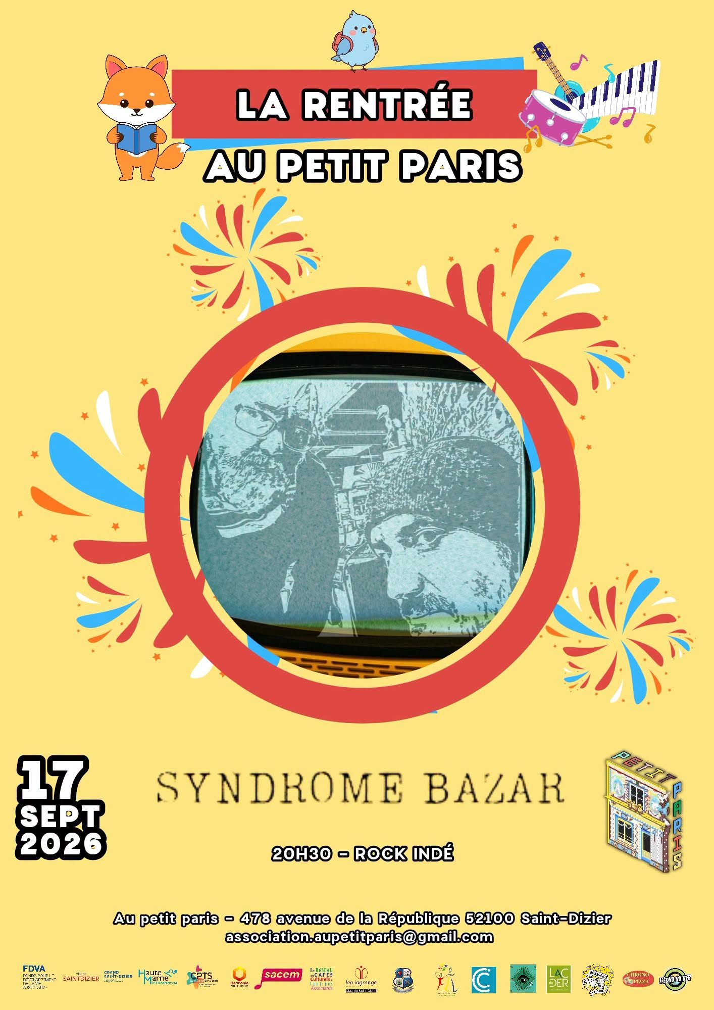 Syndrome Bazar [Rock Punk Indé] en concert au Petit Paris