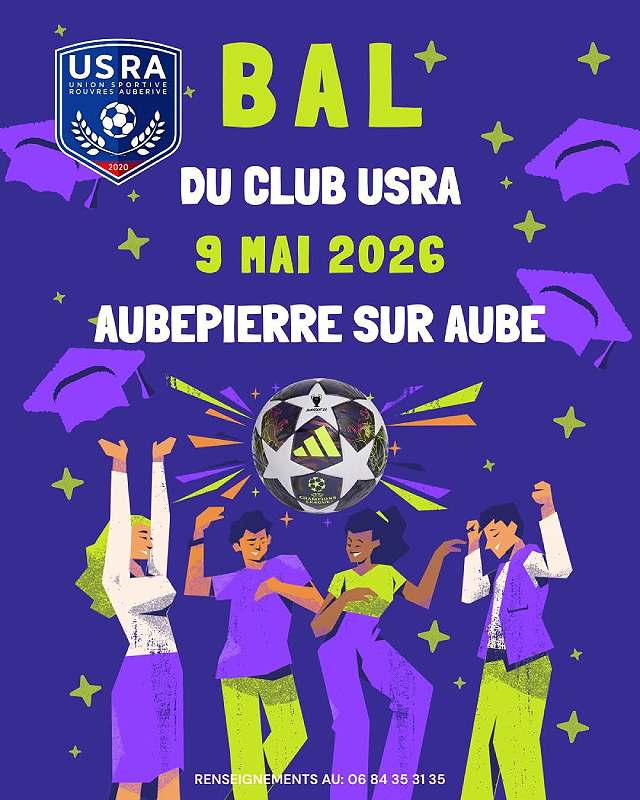 Bal du club Usra — visuel événement