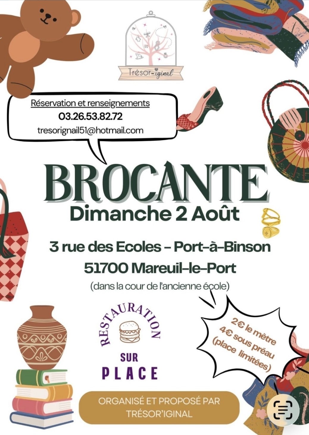 brocante - Mareuil-le-Port