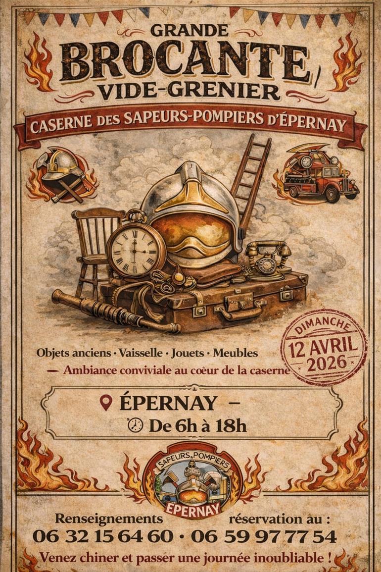 3e brocante des sapeurs-pompiers d'Epernay_1
