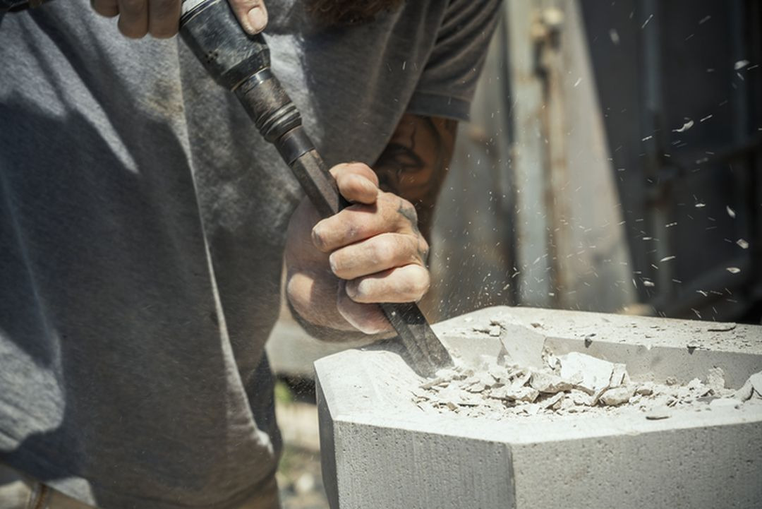 Atelier taille de pierre à l'ancienne