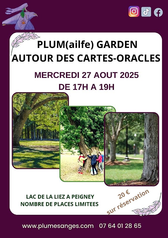 PLUM(AILFE) GARDEN - AUTOUR DES CARTES-ORACLES