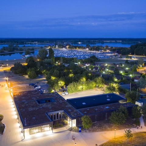 Lac du Der-Station Nautique de nuit-2018-Pascal Bourguignon Collection Lac du Der