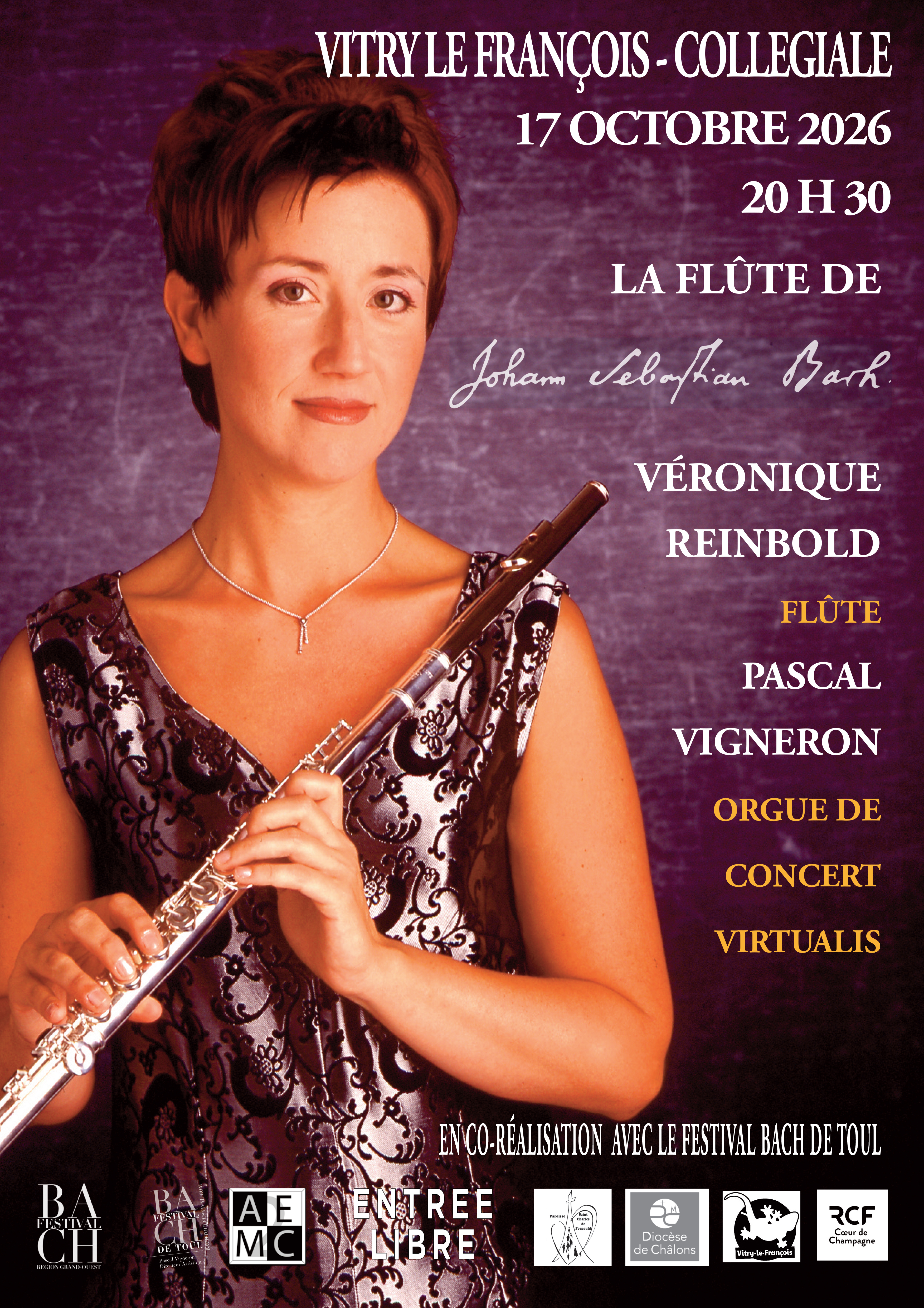 Concert « La flute de Johann Sébastian Bach »