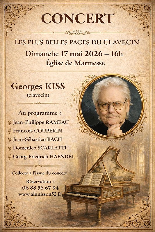 Concert : Les plus belles pages du clavecin