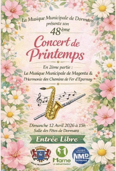 concert de printemps - Dormans