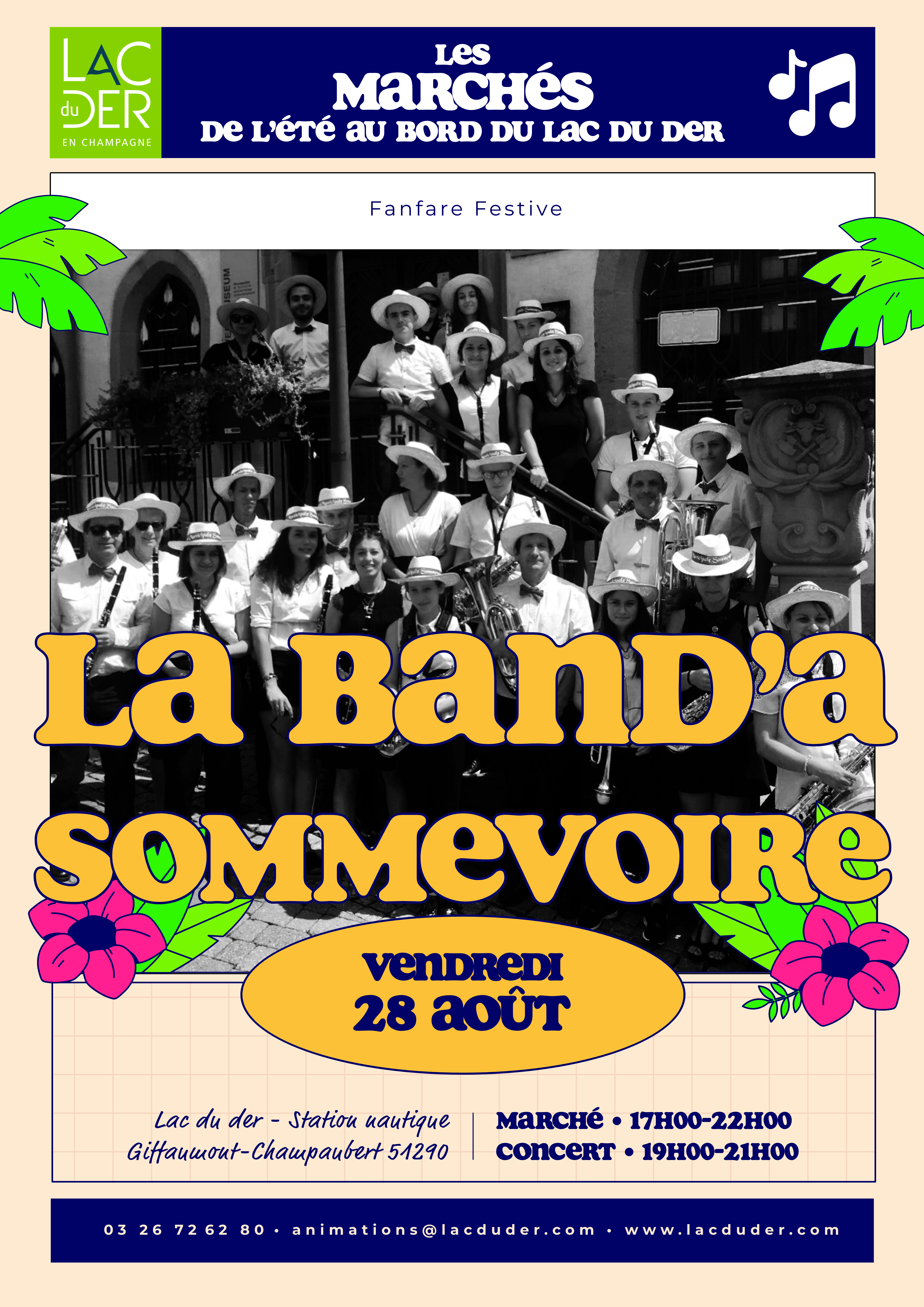 Concert de la "BAND'A SOMMEVOIRE"
