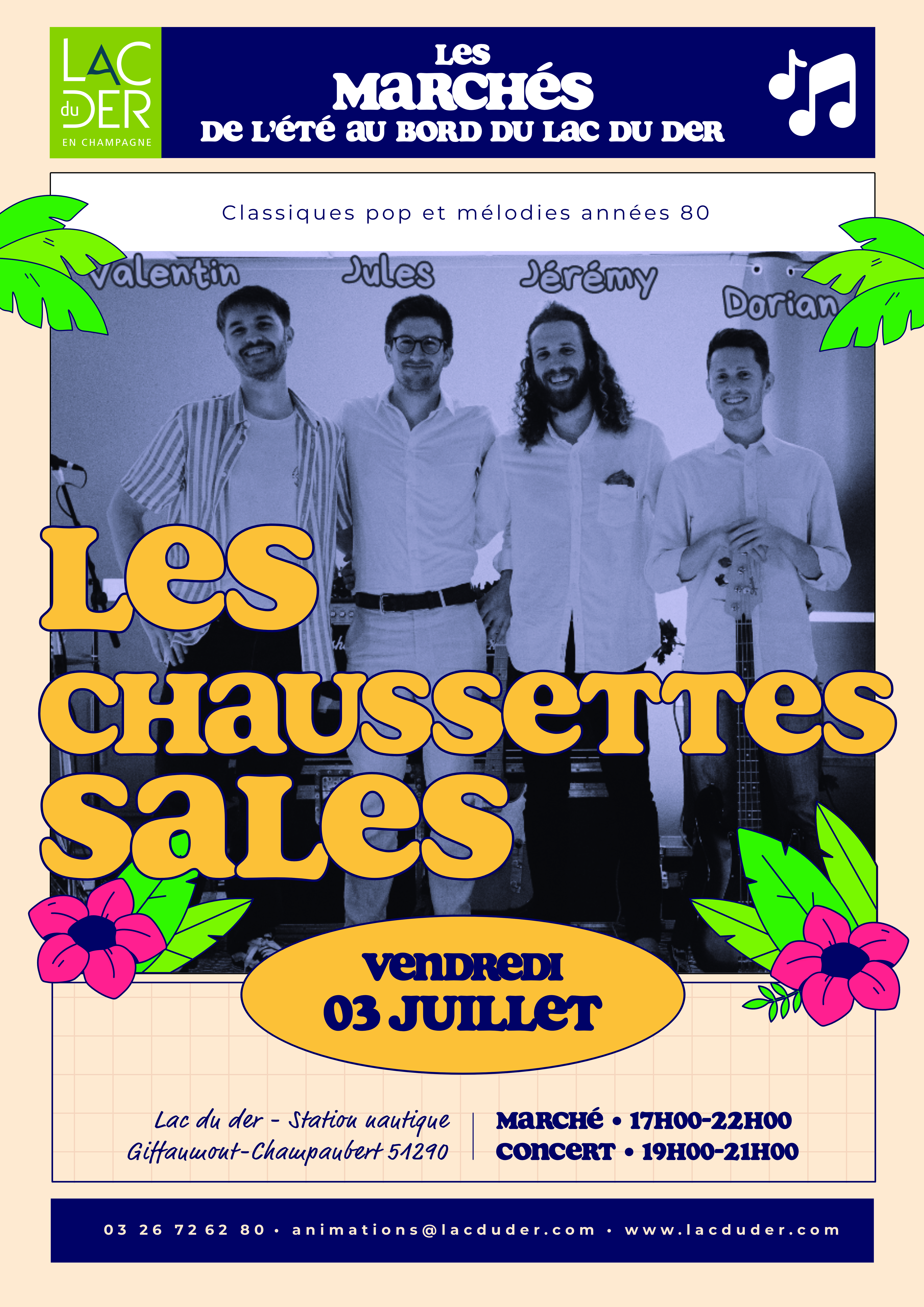 Concert "LES CHAUSSETTES SALES"