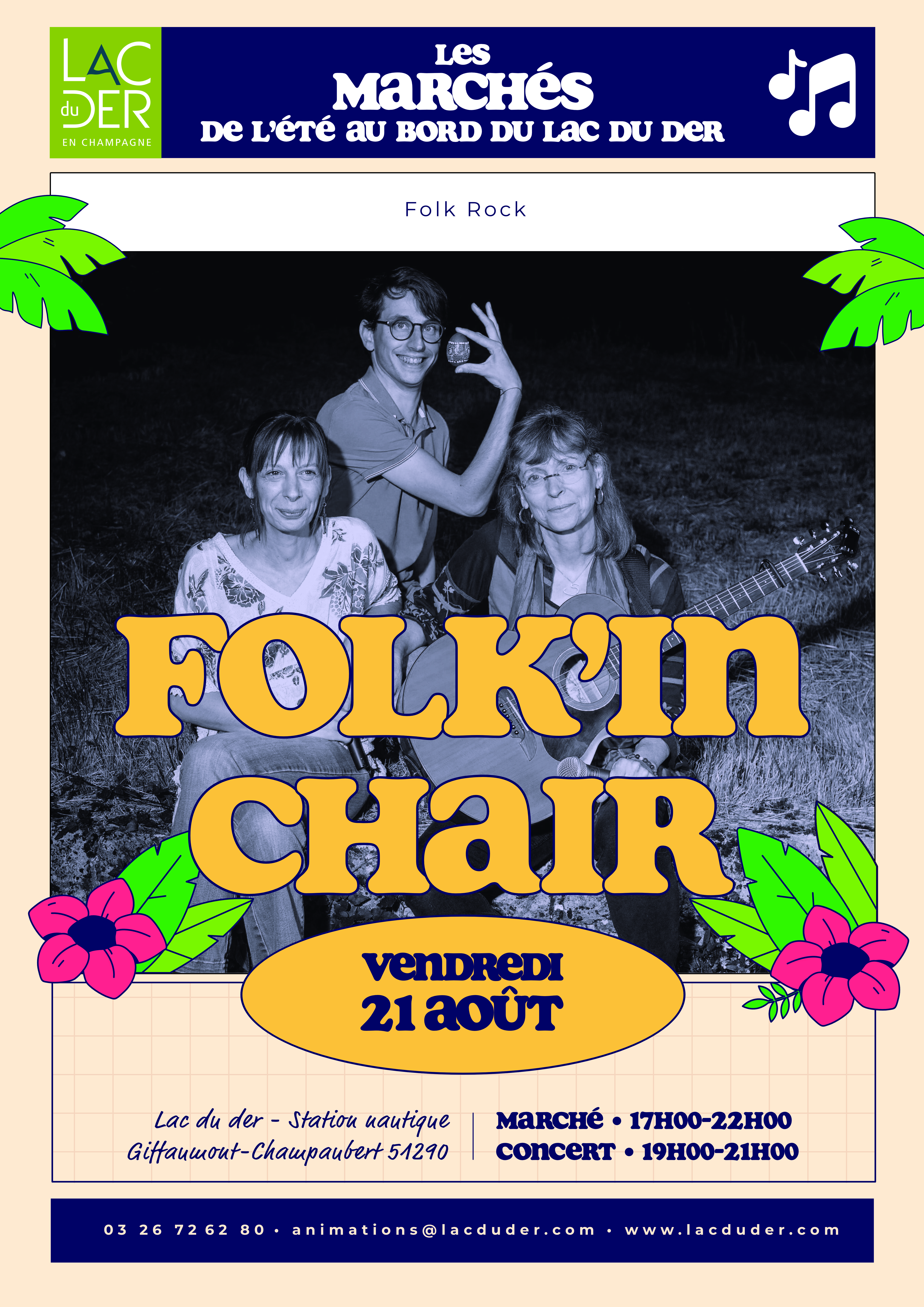 Concert de "FOLKIN'CHAIR"
