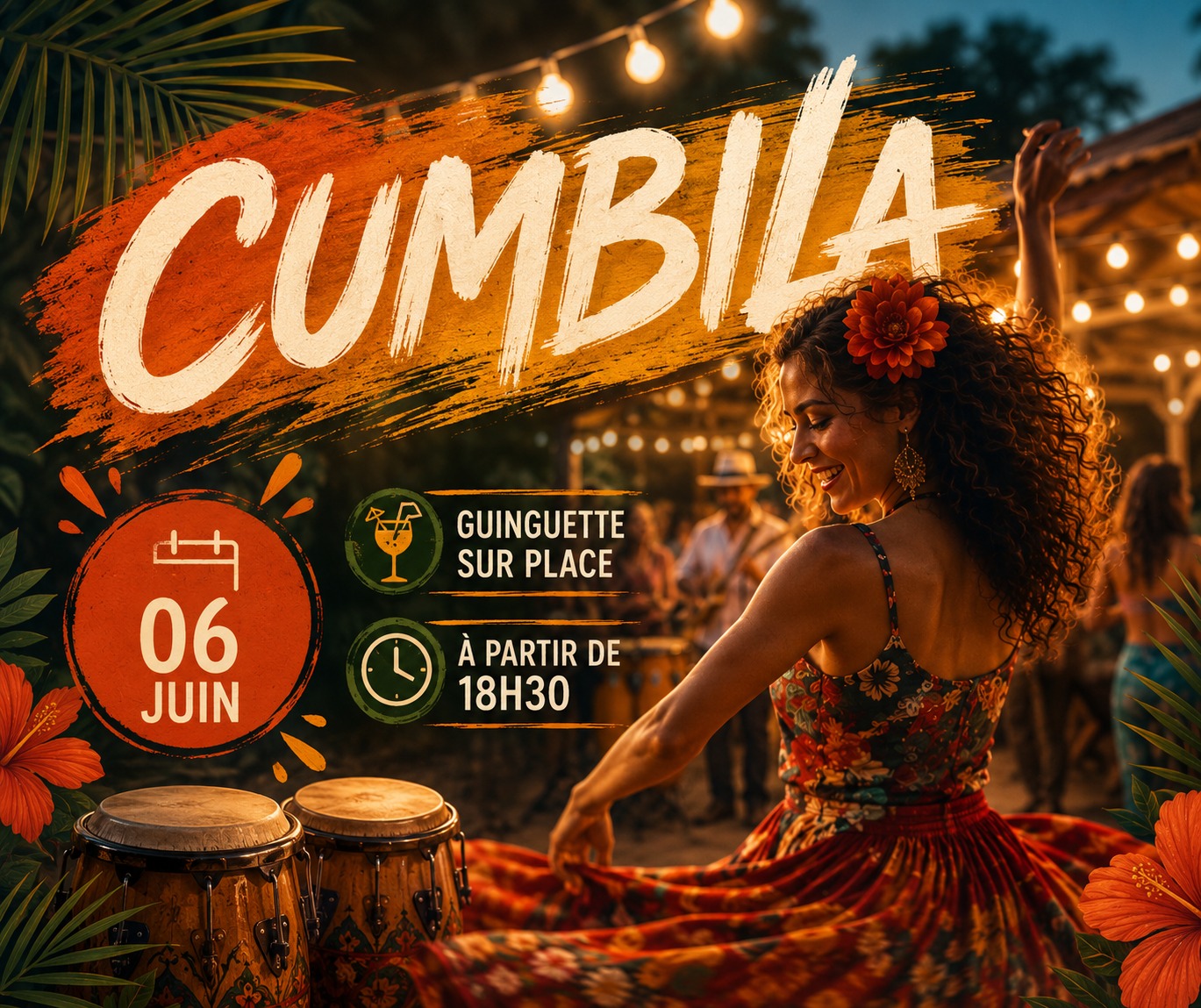 Soirée groupe musique Cumbila