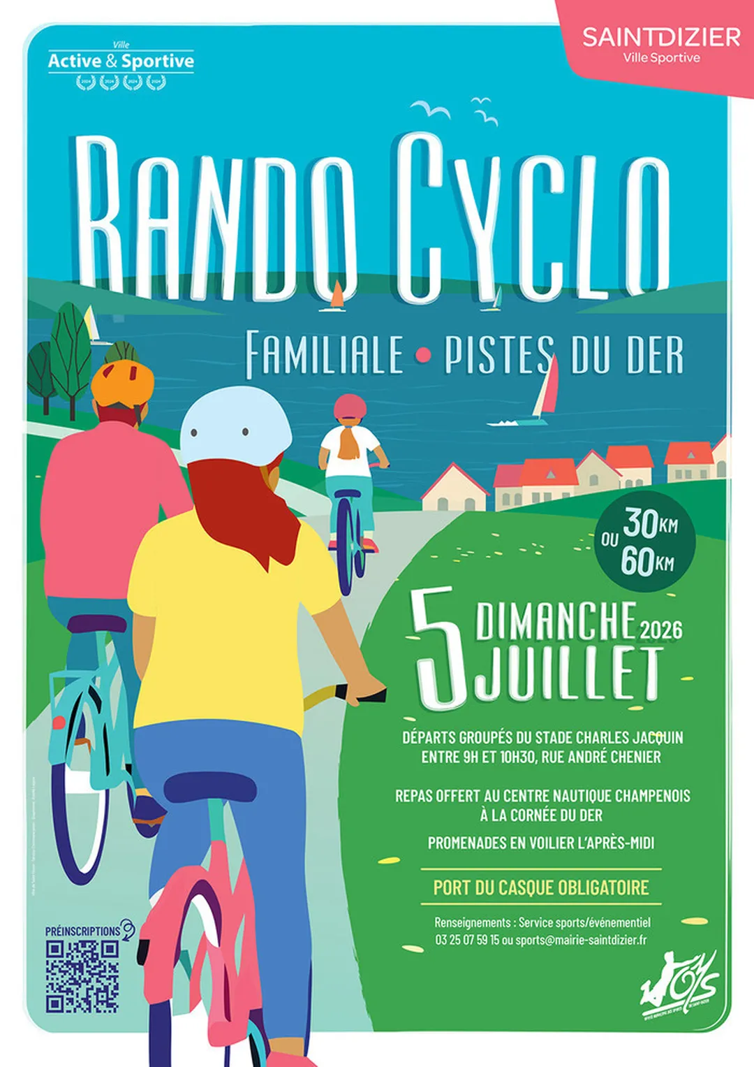Rando Cyclo familiale – Pistes du Der