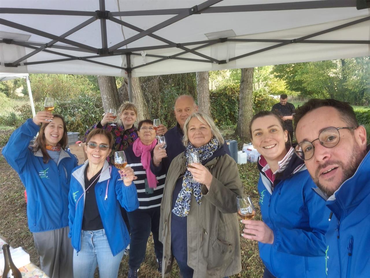 Membres des Vignerons de la Vallée du Flagot