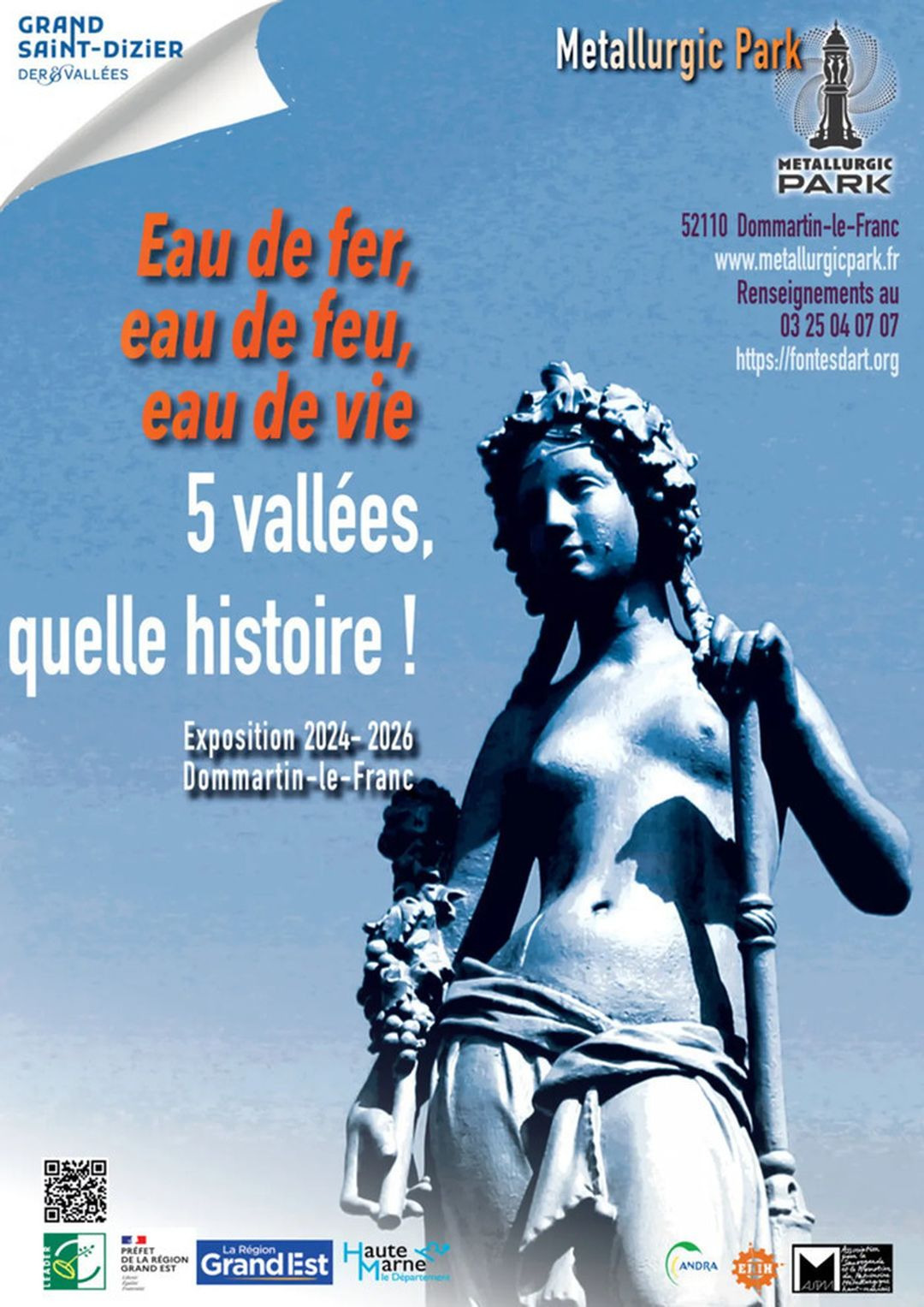 Exposition : Eau de fer, eau de feu, eau de vie, 5 vallées. Quelle histoire !