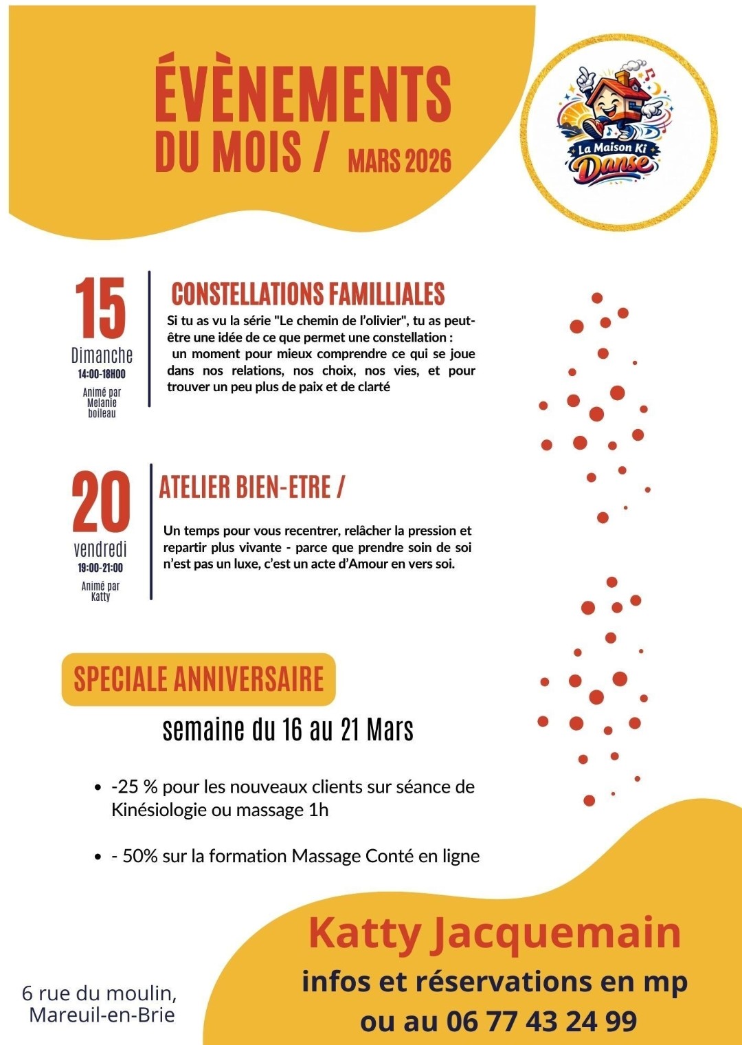 événements de mars - Mareuil-en-Brie