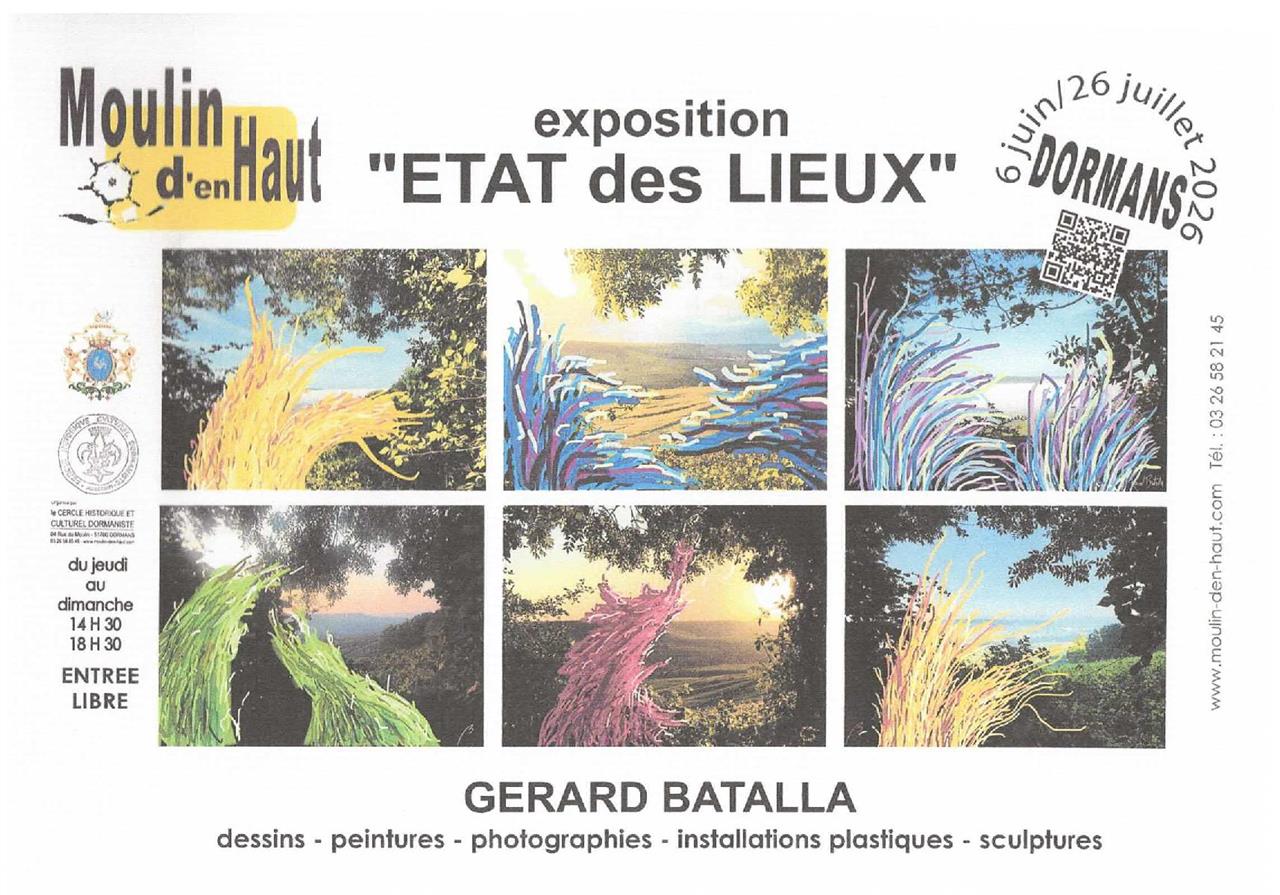 Exposition « État des Lieux » - Moulin d'en Haut