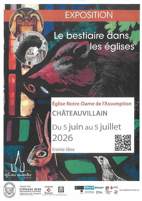 Exposition le bestiaire dans les églises