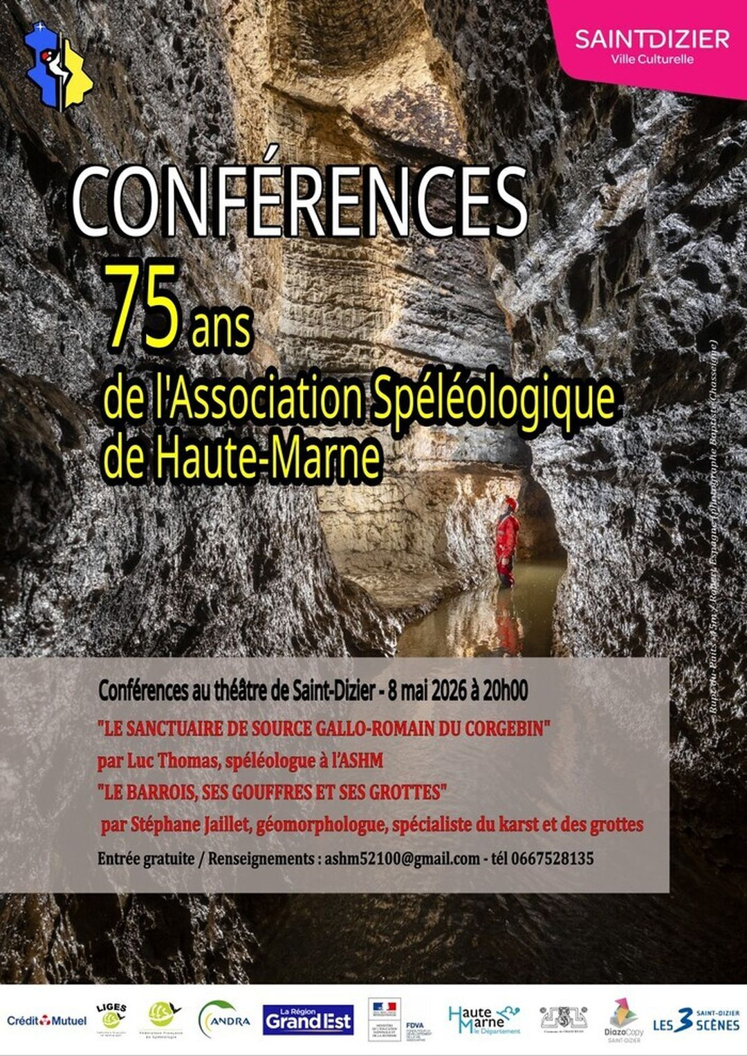 Conférence Spéléologie - Karstologie et Archéologie