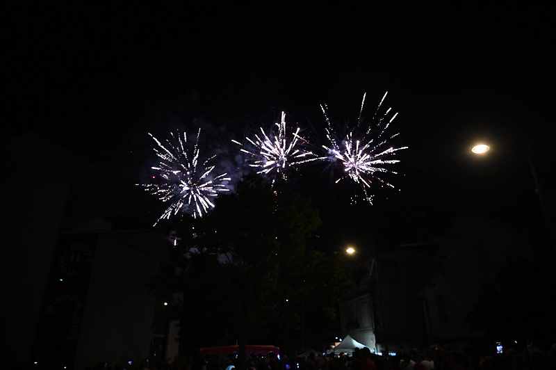 Feu d'artifice de Brottes
