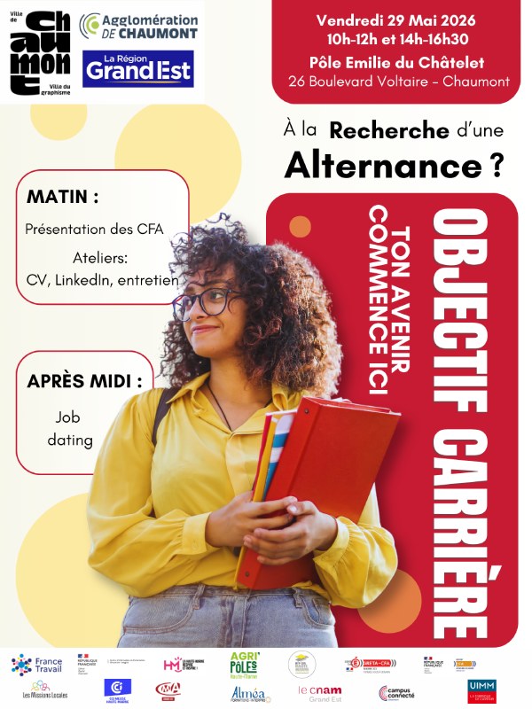 Journée Alternance à Chaumont — visuel événement