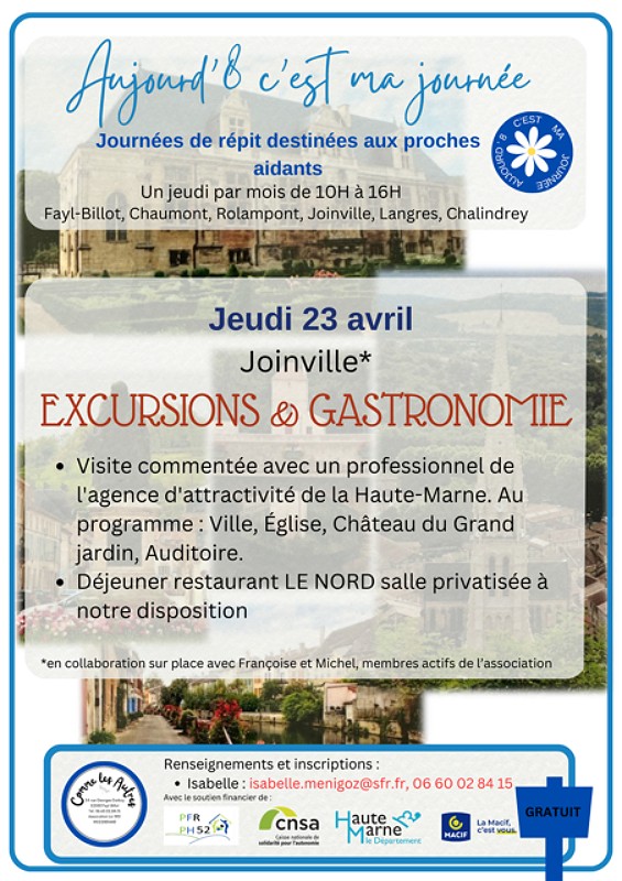 Journée de répit - proches aidants