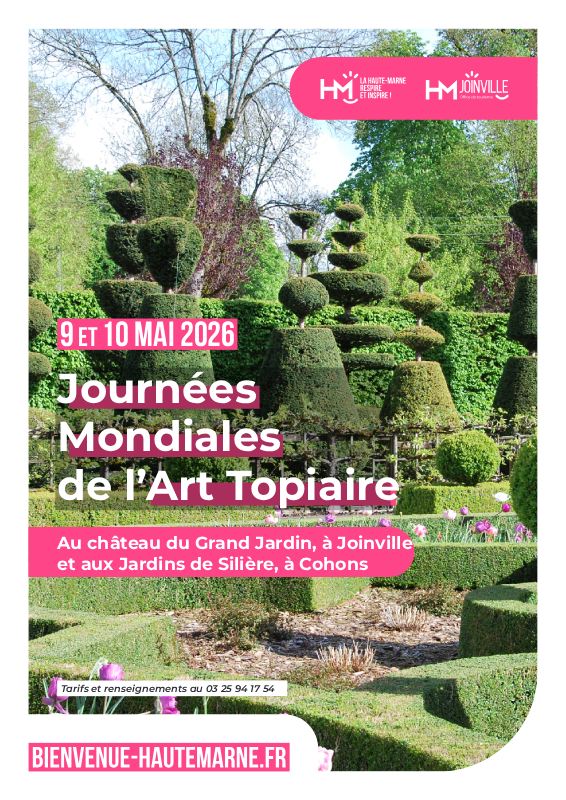 Journée mondiale de l'art topiaire - Château du Grand Jardin