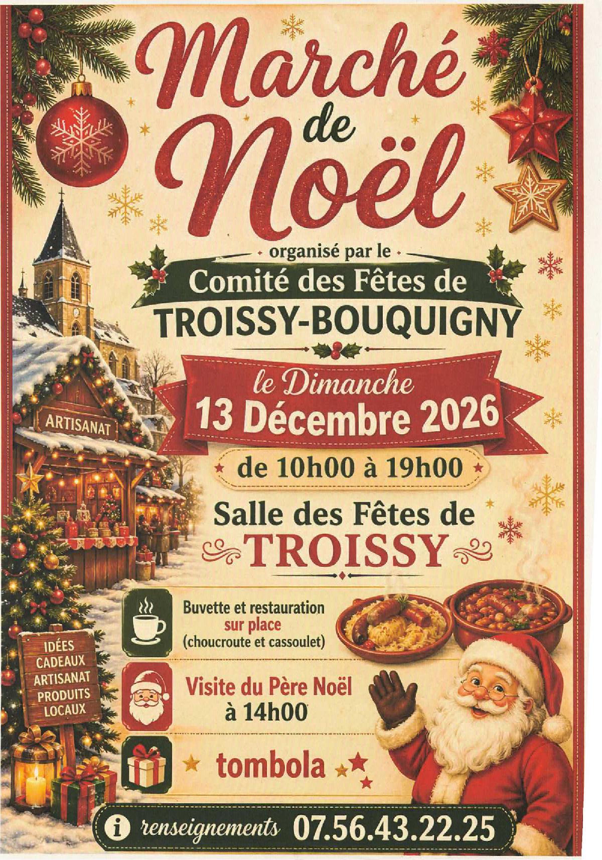 marché de noël - Troissy