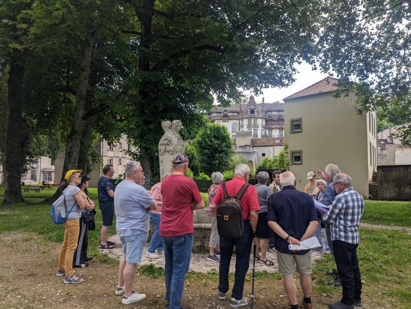 Balade historique et gourmande à Bourbonne-les-Bains — visuel événement