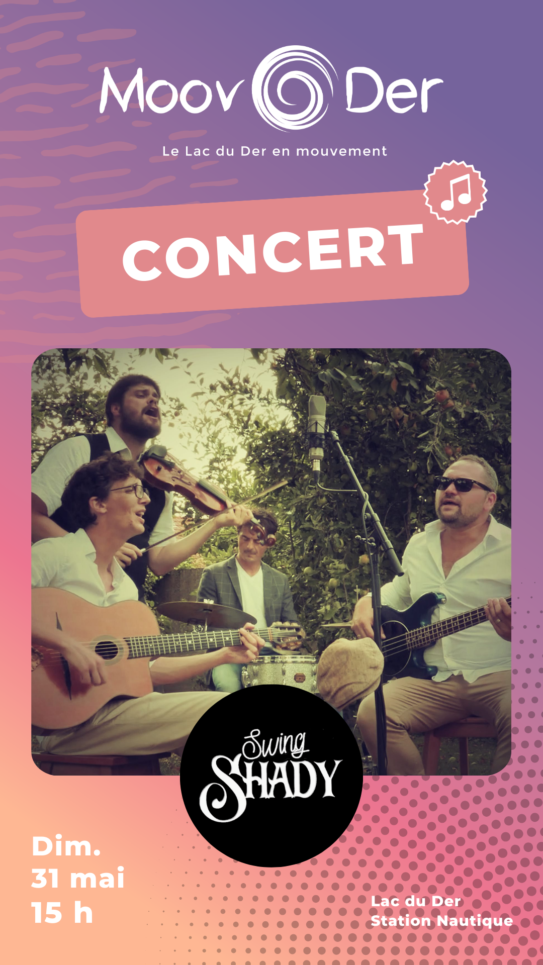 Concert Moov'O'Der : Swing Shady