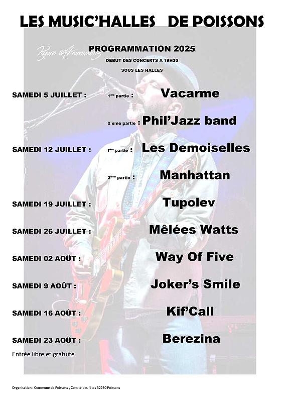 LES MUSIC'HALLES DE POISSONS